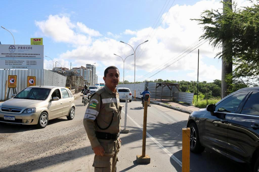 Trânsito sobre a ponte do rio Poxim será bloqueado nesta quarta-feira, dia 24 - SMTT Aracaju